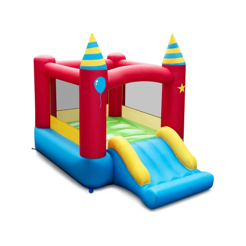 Small Cute Balloon Trampoline Inflatable Jumping Castle PVC Small Bounce House Home Trampoline High Quality Trampoline