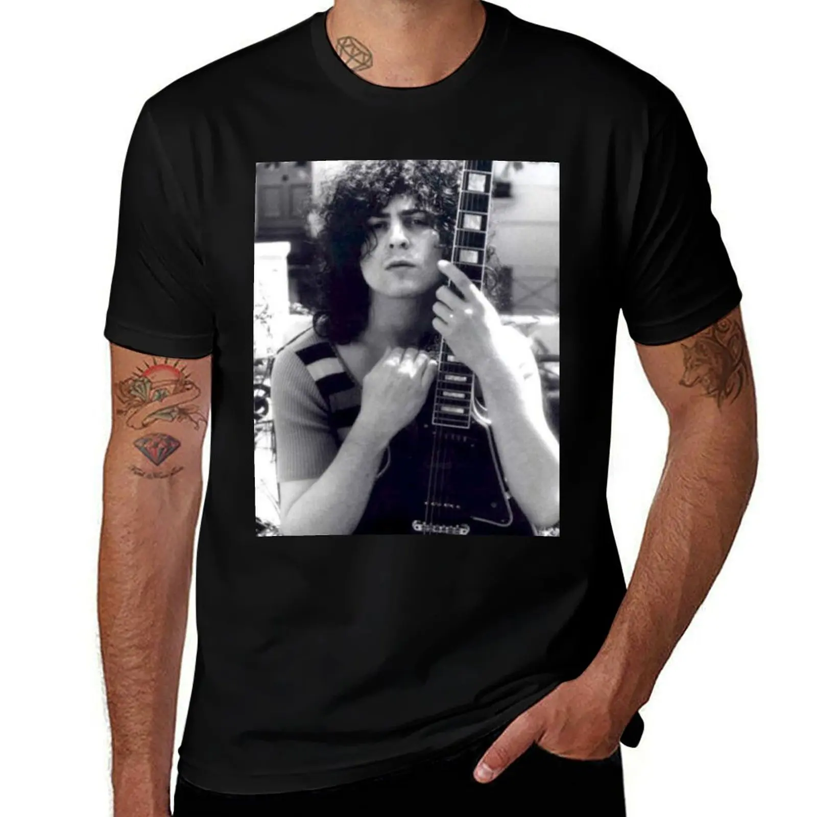 marc bolan art T-Shirt cute tops customs design your own mens clothes