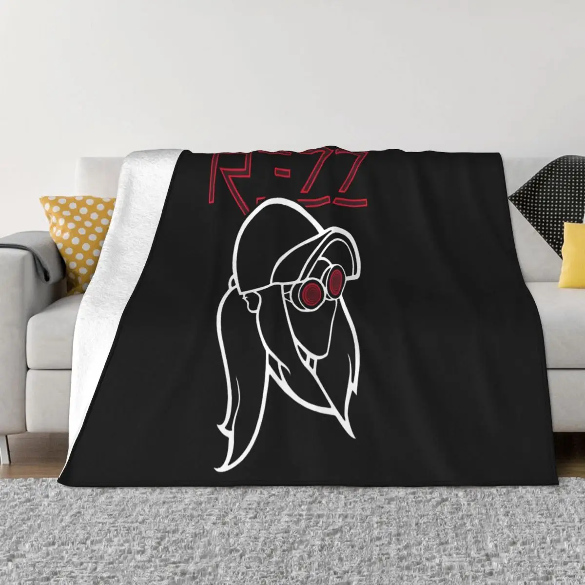 Rezz Tri Blend Essential Anime Blanket Winter Blankets Custom Blanket Personalized Throw Blanket