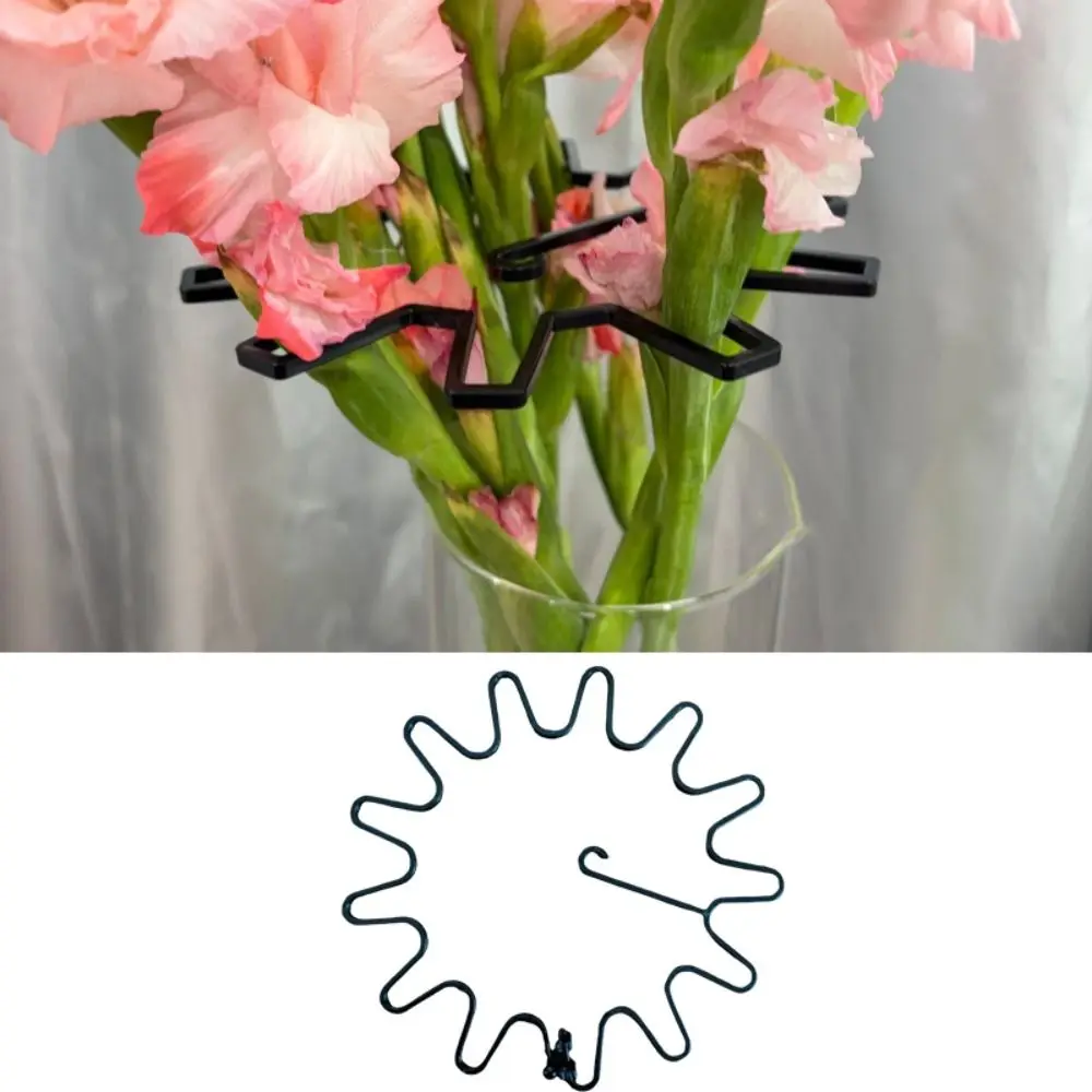 Round Edge Adjustable Plant Stem Support Lodging-resistant ABS Garden Plant Trellis with Hook Vine Branch Hooks Vine Growth