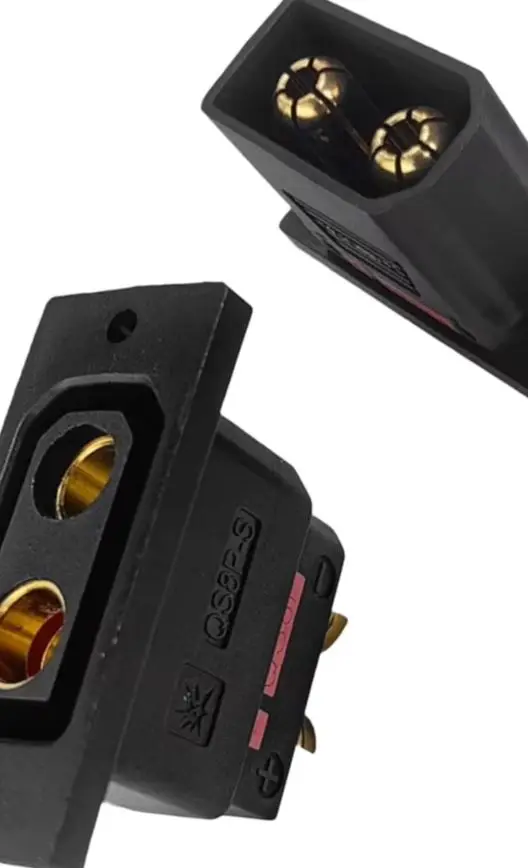 QS8P-S Anti-Spark Connector Lock Plate High Current Lithium For Battery Coupler For Electric Vehicle EBikeEnergy Storage Syste