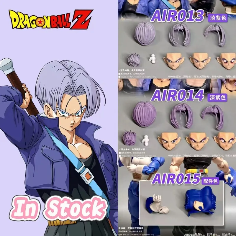 In Stock! AIR Studio Trunks Resin Head Sculpt Kit Air013 Air014 Air015 Anime Collectible Figure Model Kit