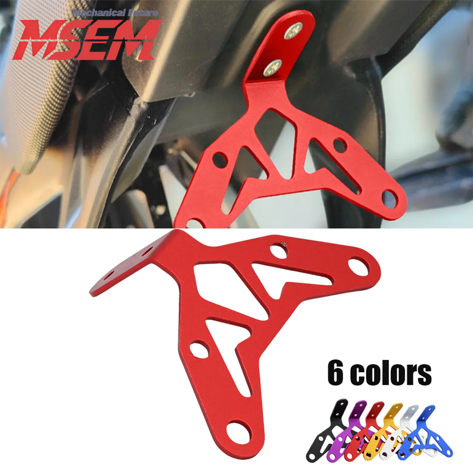 Fit Perfectly Tail Light License Plate Holder Accesorios Moto For Surron Light Bee X S L1E Segway X160 X260 Electric Dirt Bike