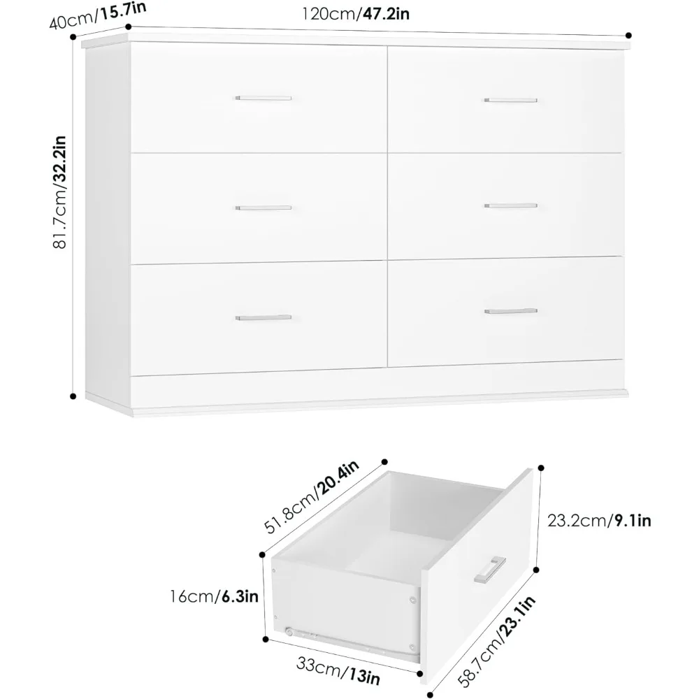 Imagem -05 - Ampla Cômoda Peito de Gavetas para tv Stand Branco Piso Gaveta de Armazenamento Armário Moderno Gavetas 472