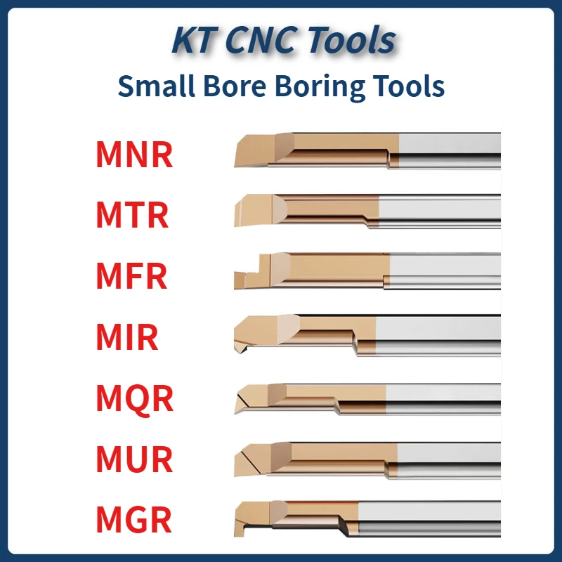 MTR MNR MIR MGR MUR MPR MFR MQR MKR Full Range of Small Bore Boring Tools Integral Carbide Internal Seismic Boring Tools CNC 1pc