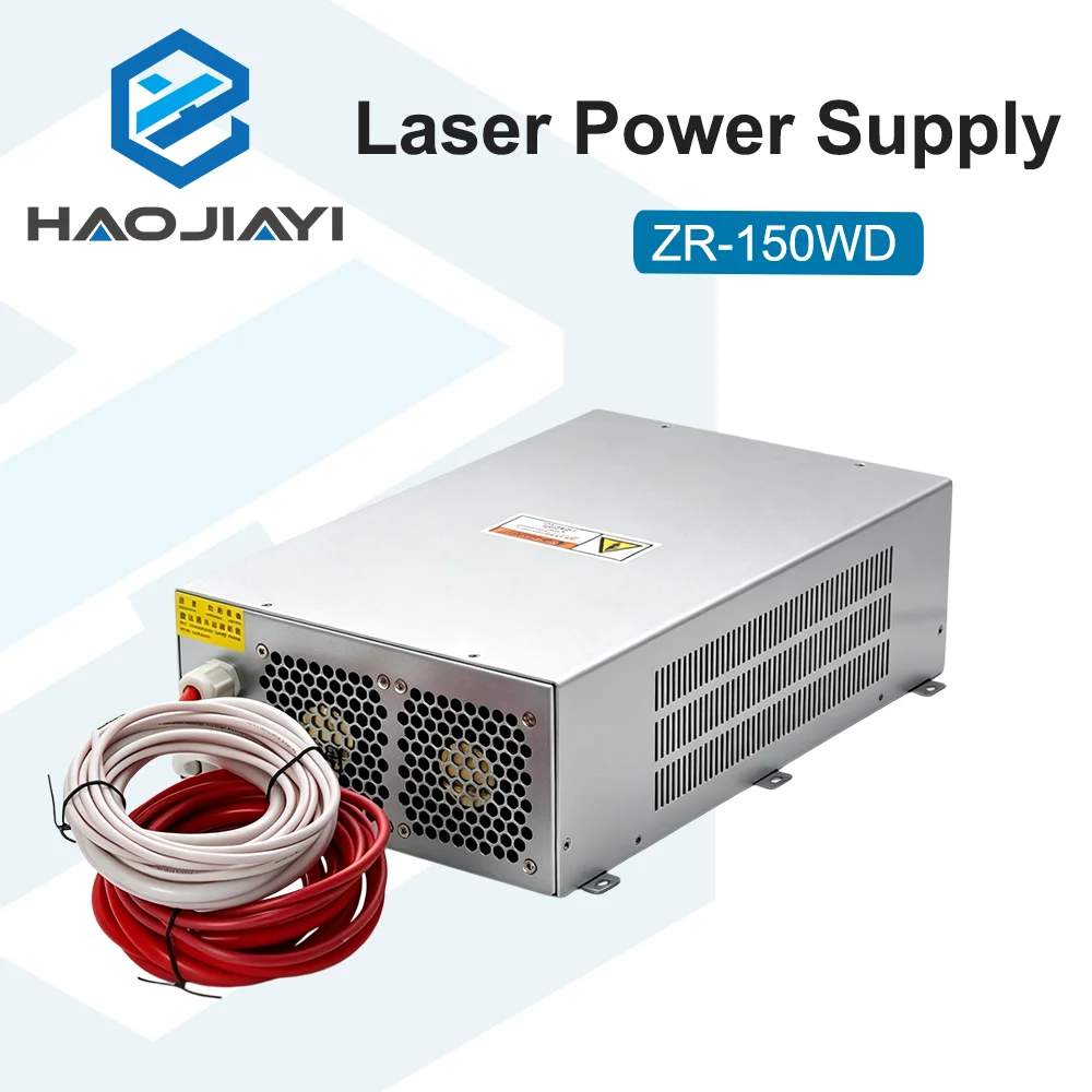 ZR-150WD 150W CO2 Laser Power Supply 150-180W Laser Tube Power Source for Engraving Cutting Machine