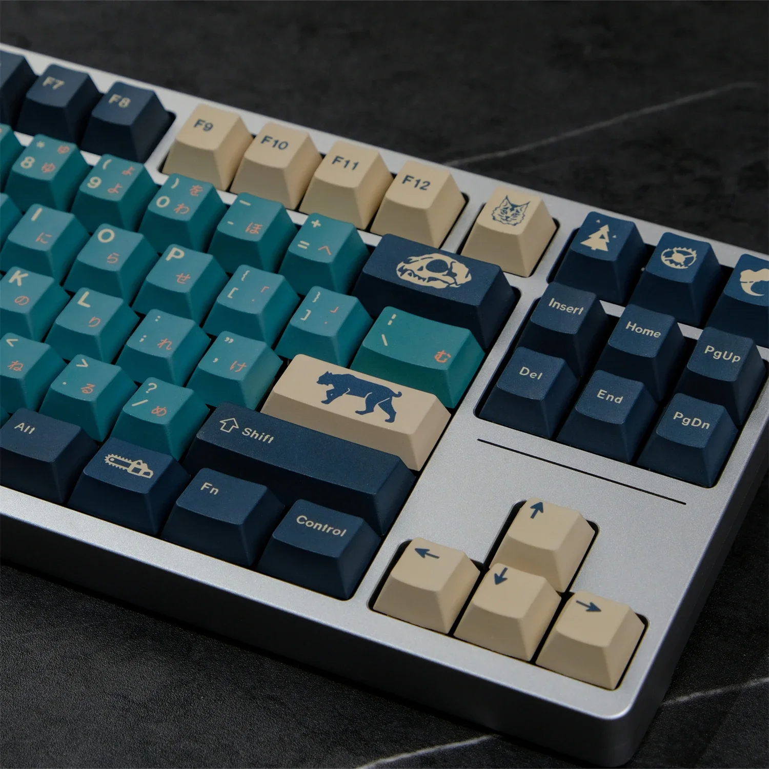 Silent Forest, Keycap PBT Original Height, Sublimation, Mechanical Keyboard Suitable, Customized