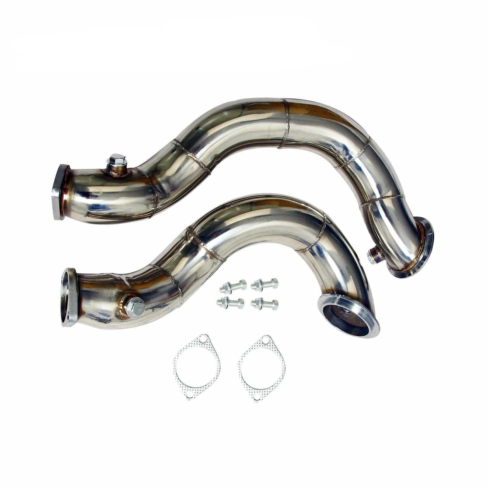 Automotive Exhaust System Stainless Steel Downpipe Upgrade for BMW N54 3.0T E82 E90 E91 E92 335i 135i Racing Exhaust Manifold