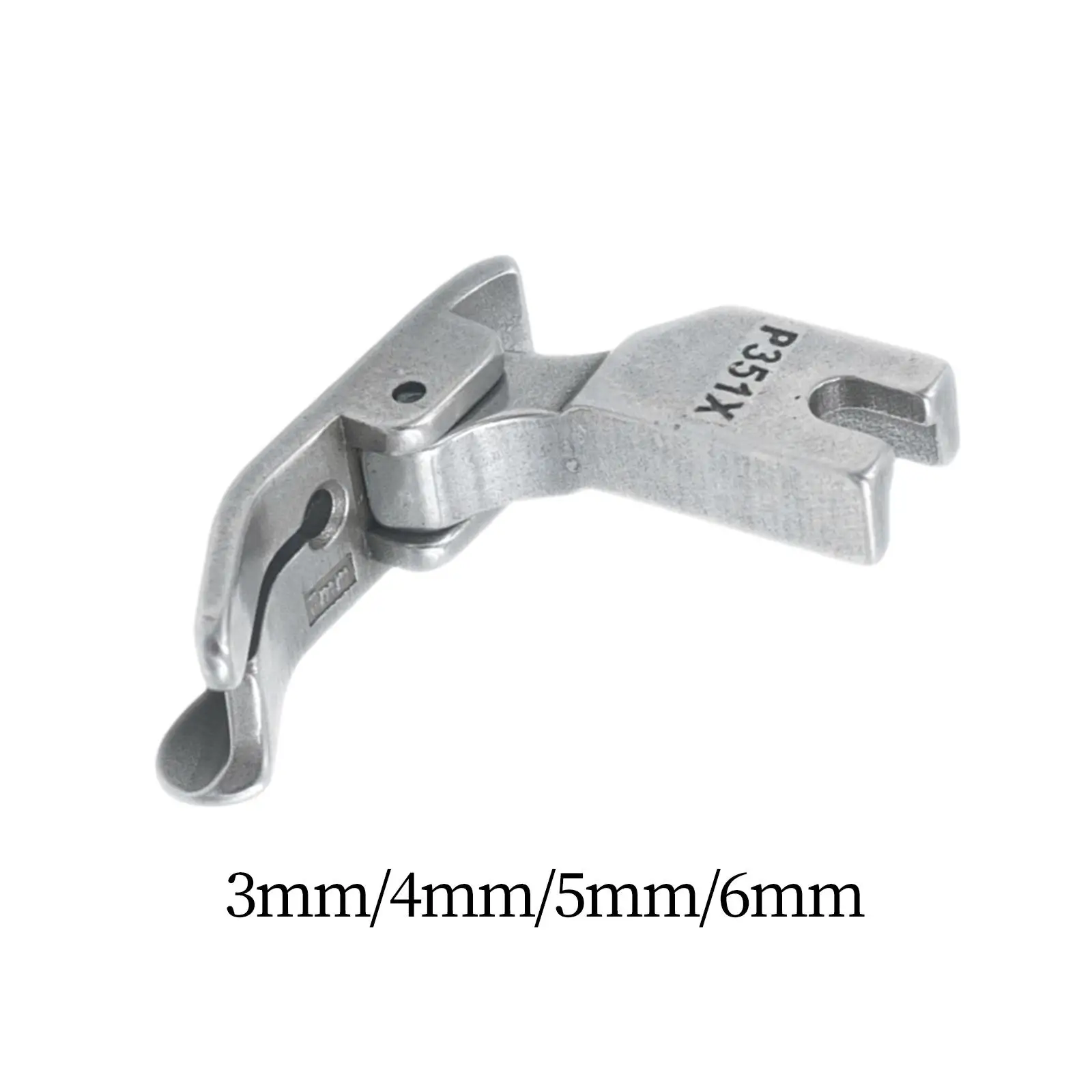 Sewing Machine Industrial Presser Foot Flat Bed Edge Guide Steel Replacement Parts for Apparel Sewing Supplies Professional