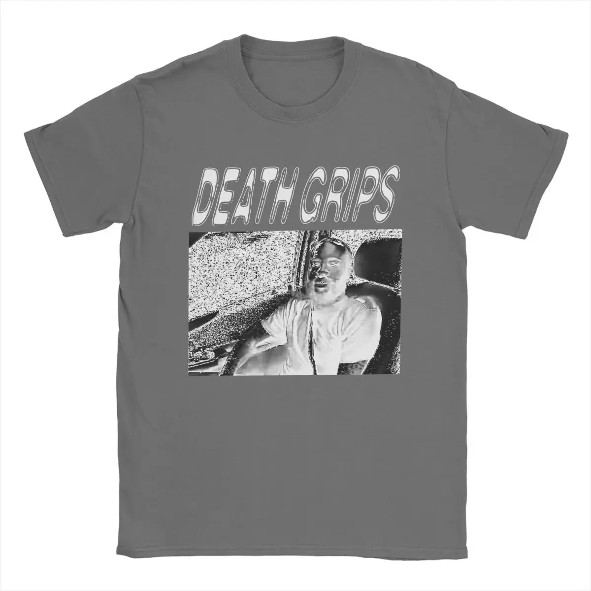 تي شيرت رجالي من Death Grips تي شيرت قطني بأكمام قصيرة ورقبة دائرية تي شيرت مطبوع