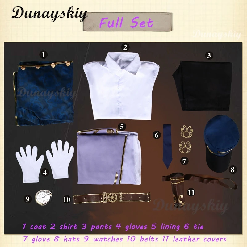 Identity V Andrew Kreiss Women Cosplay Costume Cos Game Anime Party Uniform Hallowen Play Role Clothes Clothing