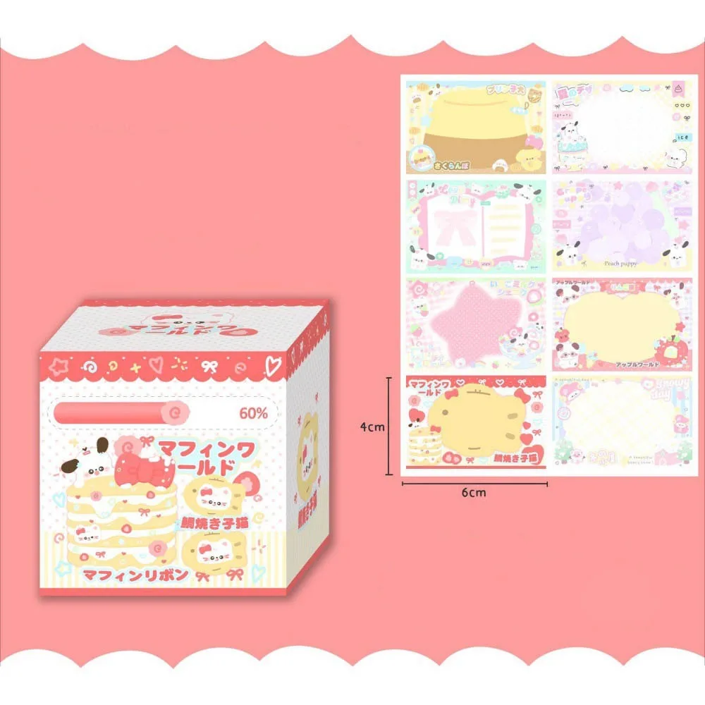 

256 шт./компл., портативный выдвижной дизайн, липкие заметки, канцелярские принадлежности, клейкий блокнот, сделай сам, многофункциональная наклейка для скрапбукинга, школа/офис