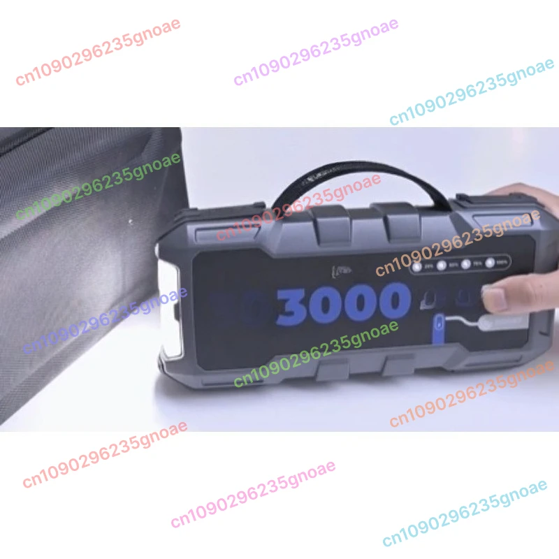 

3000A Peak 24000mAh Car Battery Jump Starter 12V for Car Truck Motorcycle SUV Portable Power Bank Charger Booster
