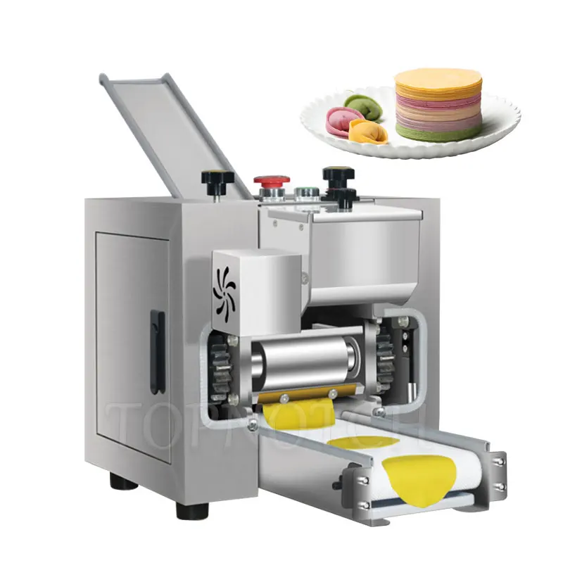 Gyoza Ravioli Wrapper Machine Spring Roll Skin Equipment Fully Automatic Dumplings Skins Buns Skin Maker