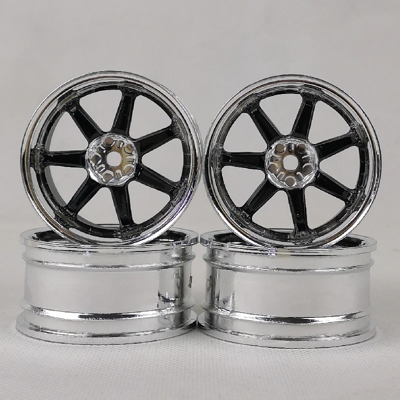 

4pcs 3/6/9mm Offset RC Car 1/10 Scale Plastic Wheels Rims Drift On Road Touring Racing Model Hobby