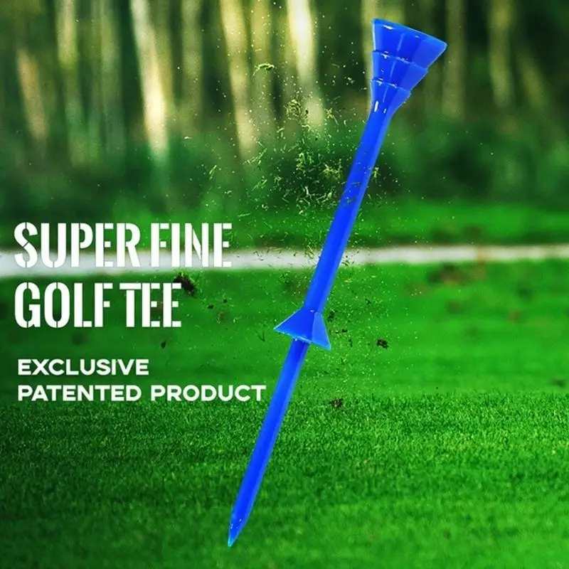 Pacote 10 golfe suporta camisetas golfe golfe base titular tees golfe padrão camisetas castelos golfe camisetas