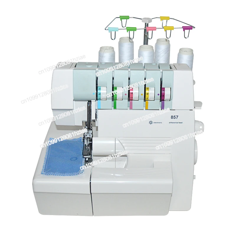 

1PC Sewing Machine 855 Line Hemming Zigzag Stretch Sewing Machine 857 Overlock Machine with English Manual