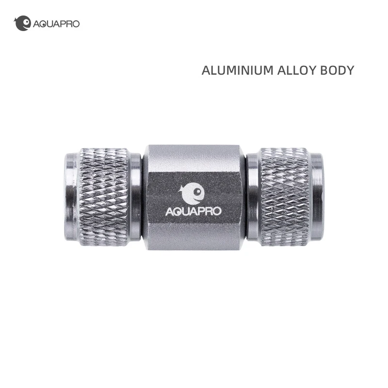 CO2 Aluminium legierung Rückschlag ventil Aquarium Zubehör Aquarium liefert Ausrüstung Akvarium Checker Terrarium Fishbowl Zylinder