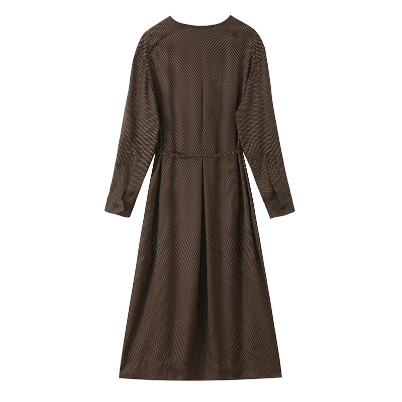 Seksowna sukienka w grochy z paskiem, damska sukienka mini w stylu vintage z kwiatowym nadrukiem i paskiem dla kobiet, seksowna sukienka w grochy z paskiem.