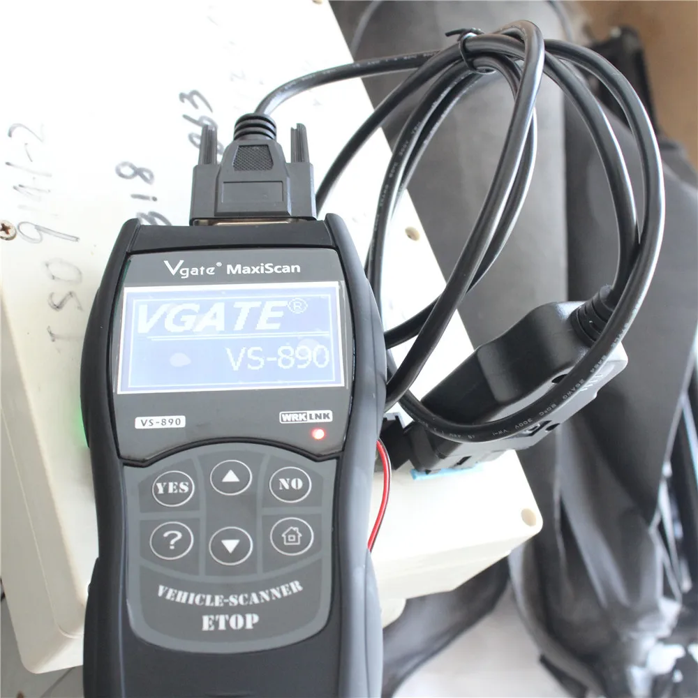 

Vgate Maxiscan VS890 Scanner Automotive Fault Diagnostics Code Reader