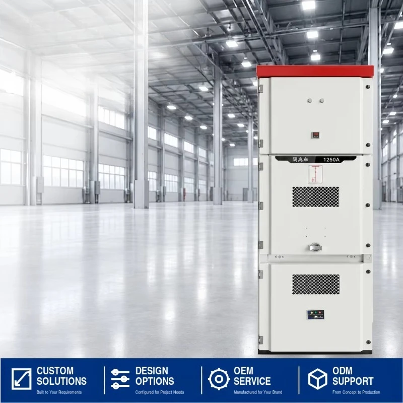 Good Qi KYN28A-12 Industrial Armored Withdrawable Switchgear MV Isolation Cabinet / Isolation Handcart Cabinet IP40