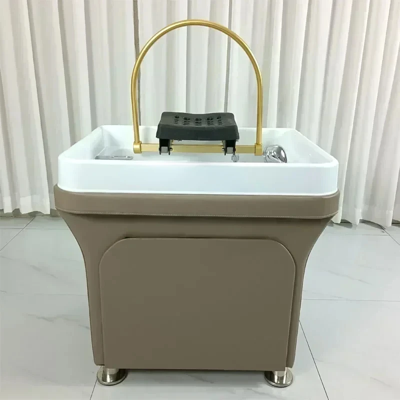 Mobile Shampoo Basin Beauty Salon Ear Cleaning Hair Care Center Health Water Circulation Head Treatment Fumigation Spa Machine