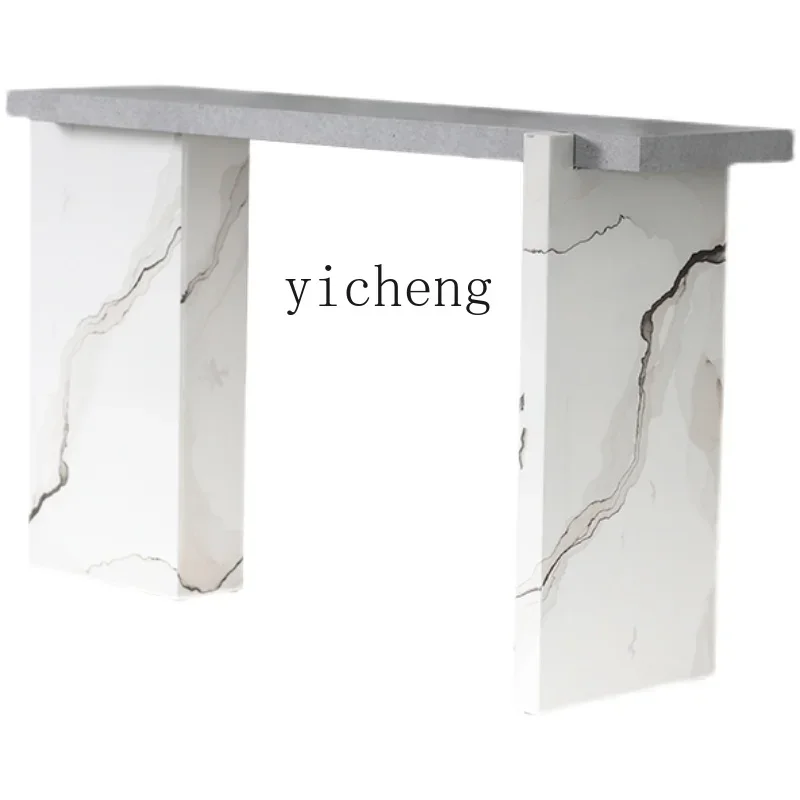 u10 Console Tables Countertop Marble Craft Wind against the Wall Console Italian Minimalist
