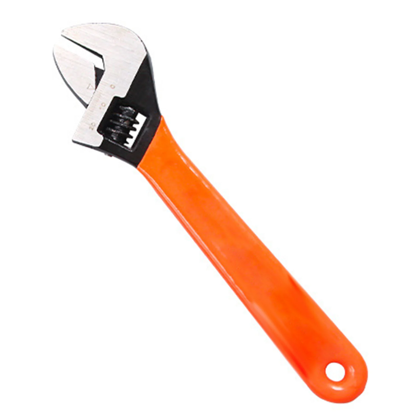 8in Adjustable Wrench High Carbon Steel High Hardness Anti Scratch Rust Adjustable Spanner for Maintenance Repair Spanner Wrench