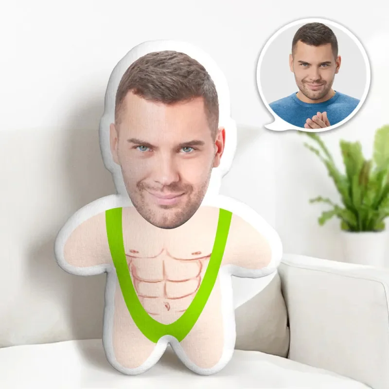 Customizable Pillows and Cushions Minime Throw Pillow Custom Face Gifts Personalized Photo Minime Pillow