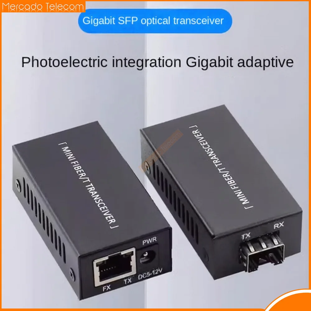 

1 пара оптоволоконных медиаконвертеров 10/100/1000 м, 1 порт sfp на 1 гигабитный оптоволоконный Ethernet rj45 для ip-камеры