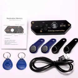 RW2000 rfid copier cloner   TM1990 ibutton TMC02-Button 125KHzT5577EM4305EM4100KeysRW1990 Tag Card duplicator Reader