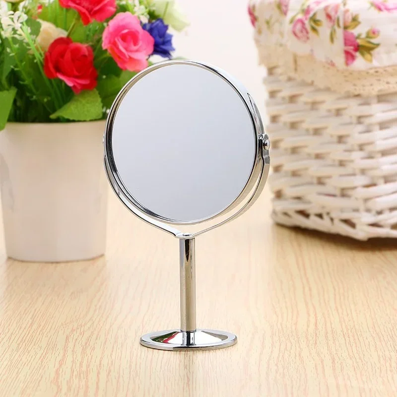 1PC Double-Sided Cosmetic Mirror Stand Magnifying Mirror Beauty Makeup Cosmetic Mirror for People Facial Beauty Makeup Tools