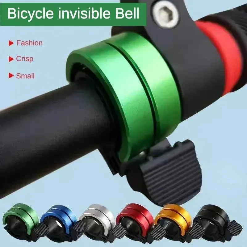 90 Decibel Campanello per bicicletta Strada Blike Bambini Mini Campane per mountain bike invisibili Campane ad alto volume in lega di alluminio Corno per bici Allarme per bambini