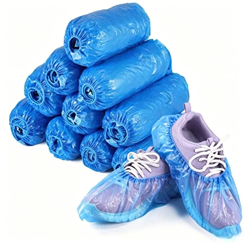 100/200/300PCS Disposable Shoe Covers Waterproof Dustproof Breathable Cleaning Shoe Covers Rain Mud-proof Shoe Cover