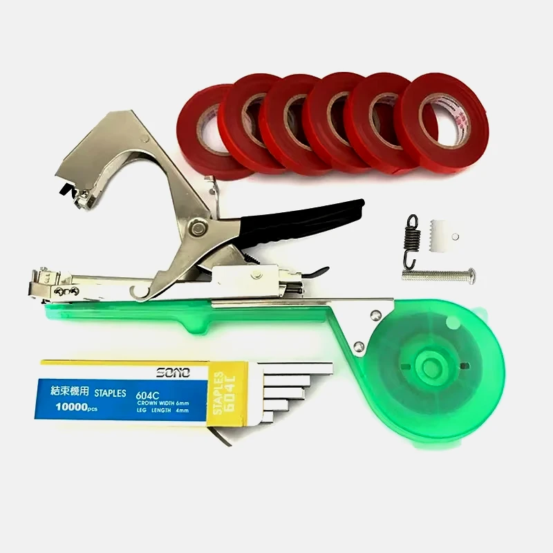 

Top Gardening Tools Set Multifunctional Fruit Tape Machine Garden Tools Plant Tying Tapetool Tapener Packing Vegetable's Stem