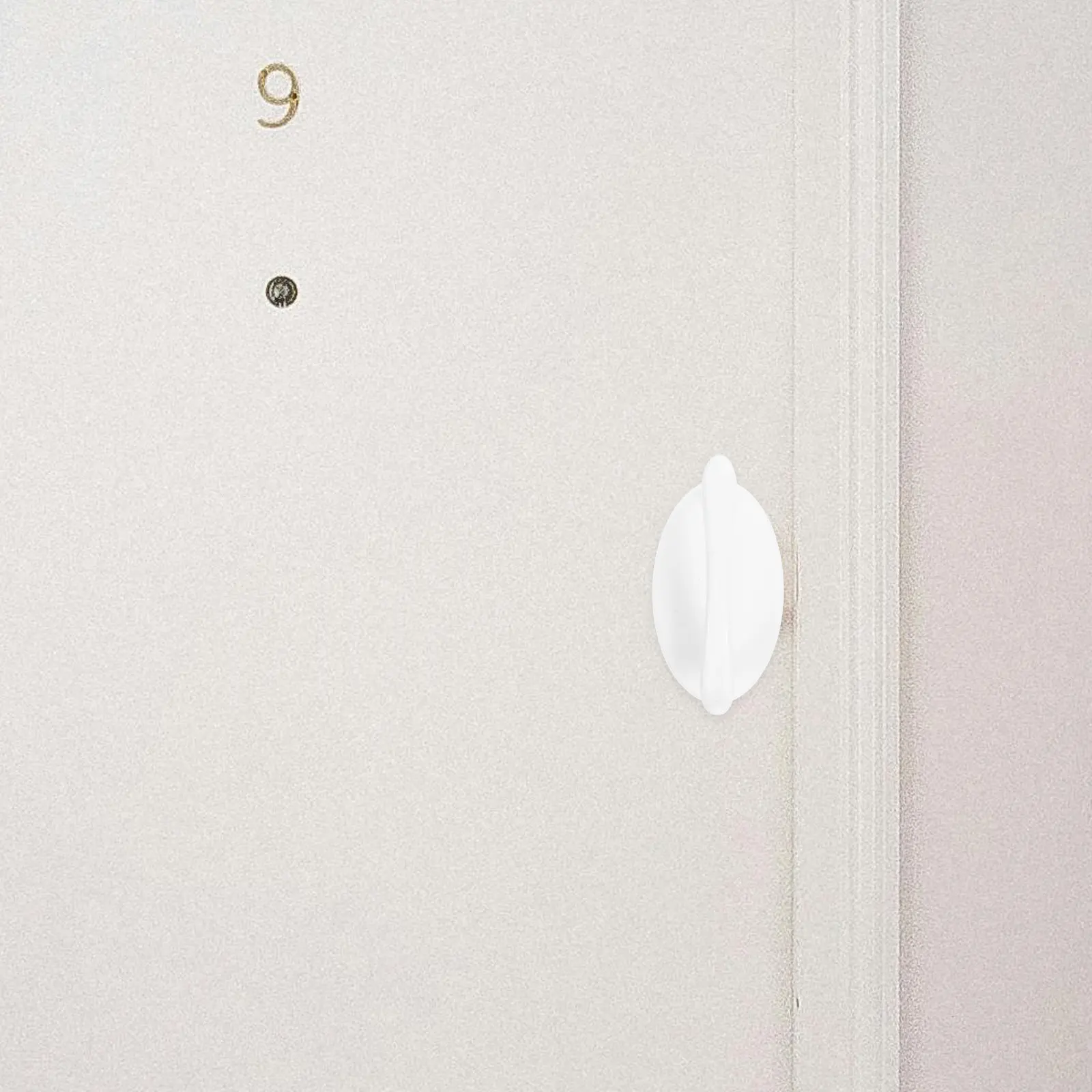 6Pcs Round Self-Adhesive Cabinet Handles Peel and Stick Drawer Pulls for Kitchen Cabinets Wardrobe Doors Glass Safety Doors