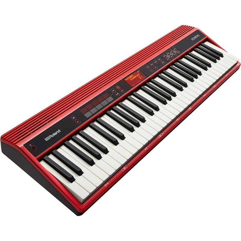 

Red Color Roland GO61K Brand Electric Piano NEW Go-61k 61KEYS Electronic Keyboard Piano