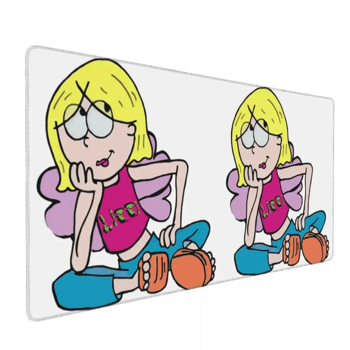 Lizzie Mcguire Large Mouse Pad Computer Keyboard Mouse Mat Gamer PC Laptop Desk Mat Office Accessories Table Mats