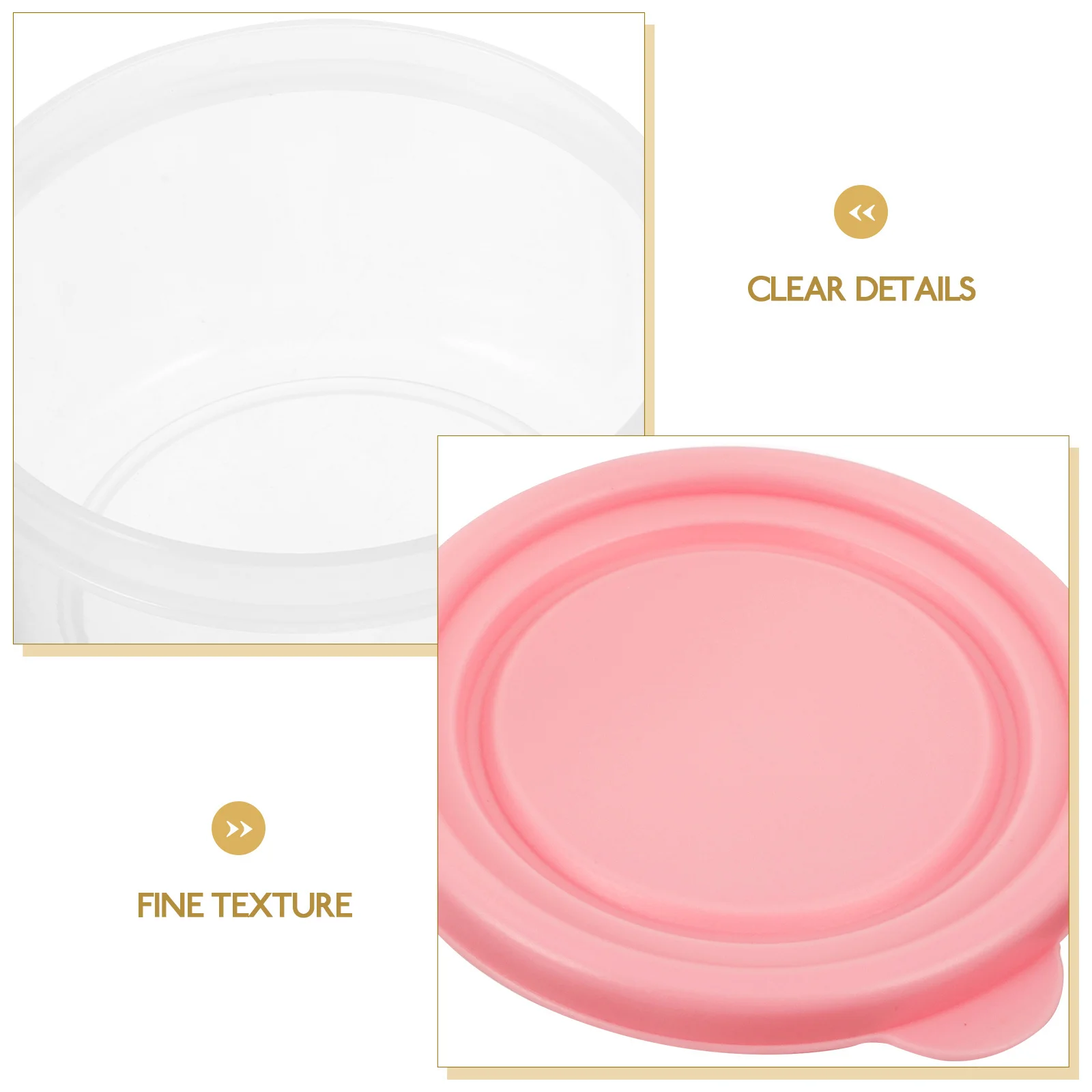 

12Pcs PP Material Food Storage Containers Leakproof Freezer Boxes Portable Reusable Salad Nut Fruit Organizer Meal Prep Jars