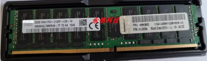 

Для IBM X3550 X3650 M5 Серверная память 32GB 2133 LRDIMM 46W0800 46W0802