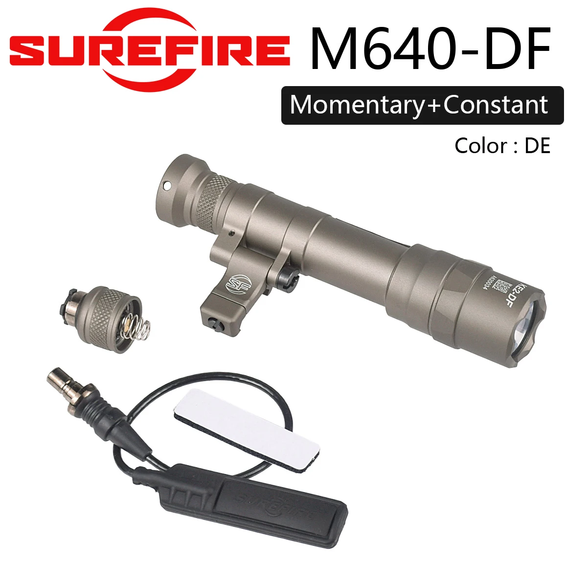 Taktische SureFire M640 M640DF Taschenlampe M640V M340V M340C LED-Laterne für Outdoor und Airsoft, passend für 20mm Schienen – Detail 13