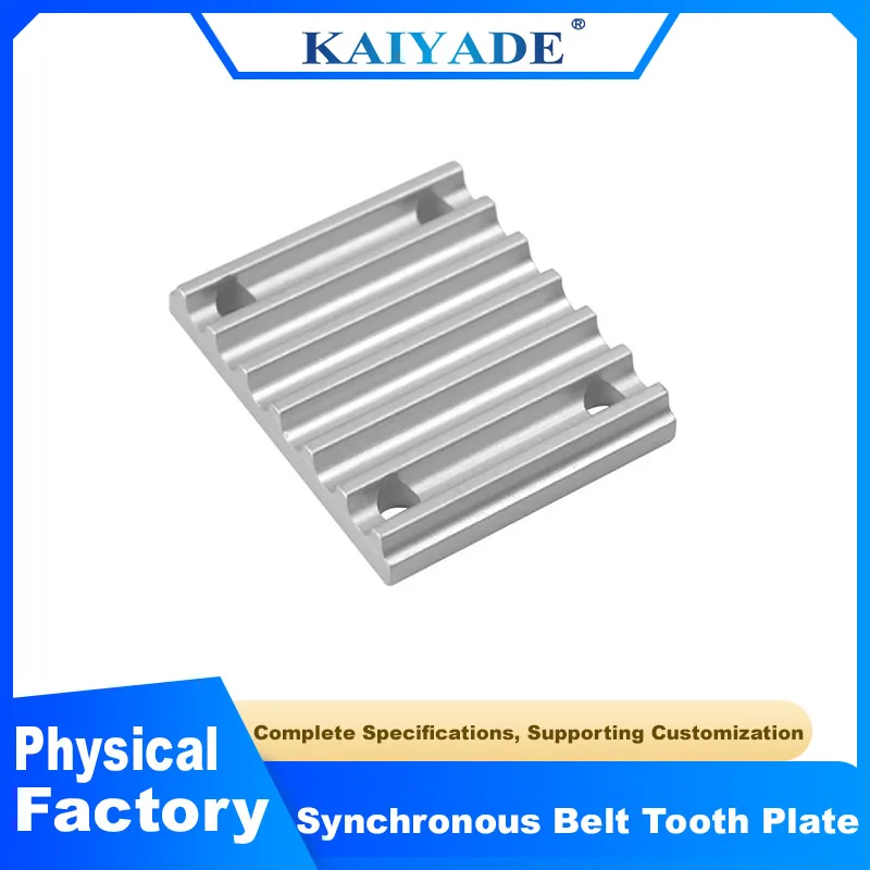 1pcs Aluminum Trapezoid Teeth Clamp for GT2 Synchronous Timing Belt Gear Board Connecting Plate 6mm/10mm Open Design for 3D Prin