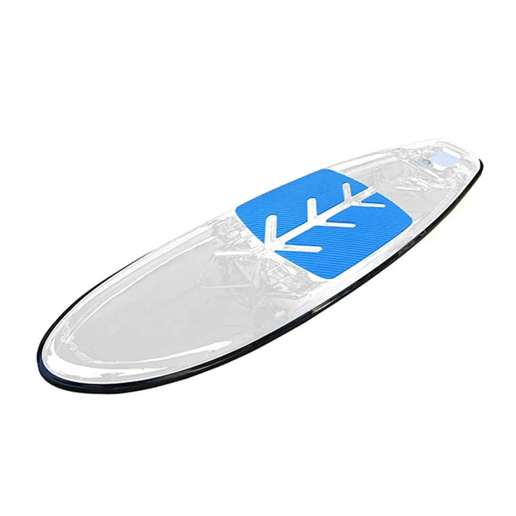 

China High Quality Lakes & Rivers Sea Clear Bottom Standup Paddle Board