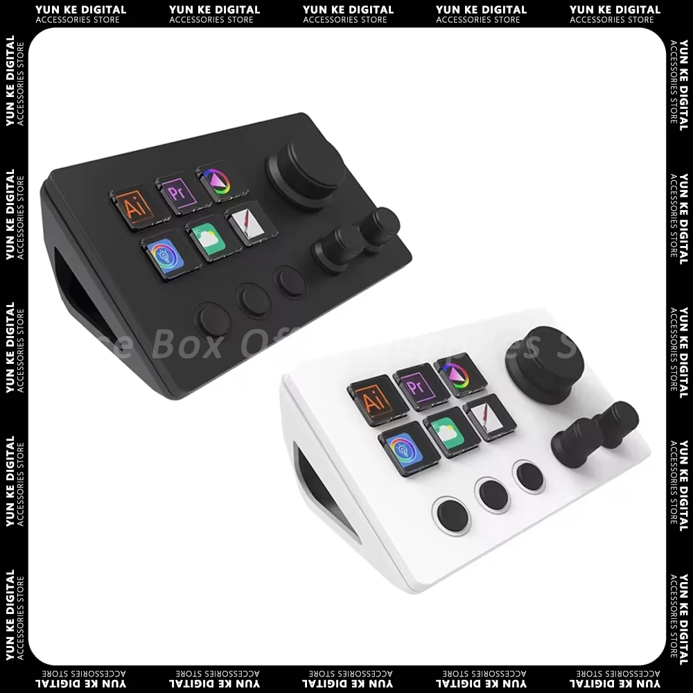 Mirabox N3 StreamDeck Global Version Stream Deck LCD Live Content Creation Custom Controller Button Visual Keyboard For Win/Mac