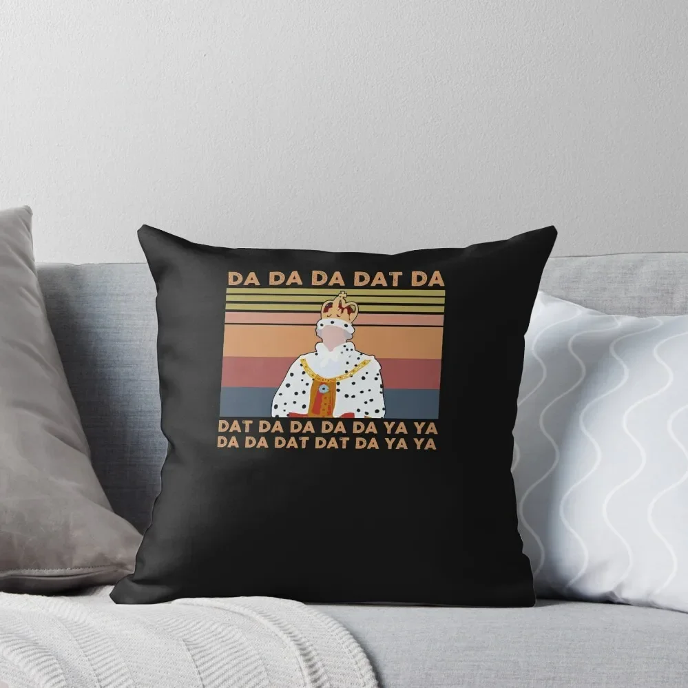 

Hamilton King-George Chorus da da da dat Vintage Throw Pillow Sofa Cushion Cover Pillows Aesthetic ornamental pillows pillow