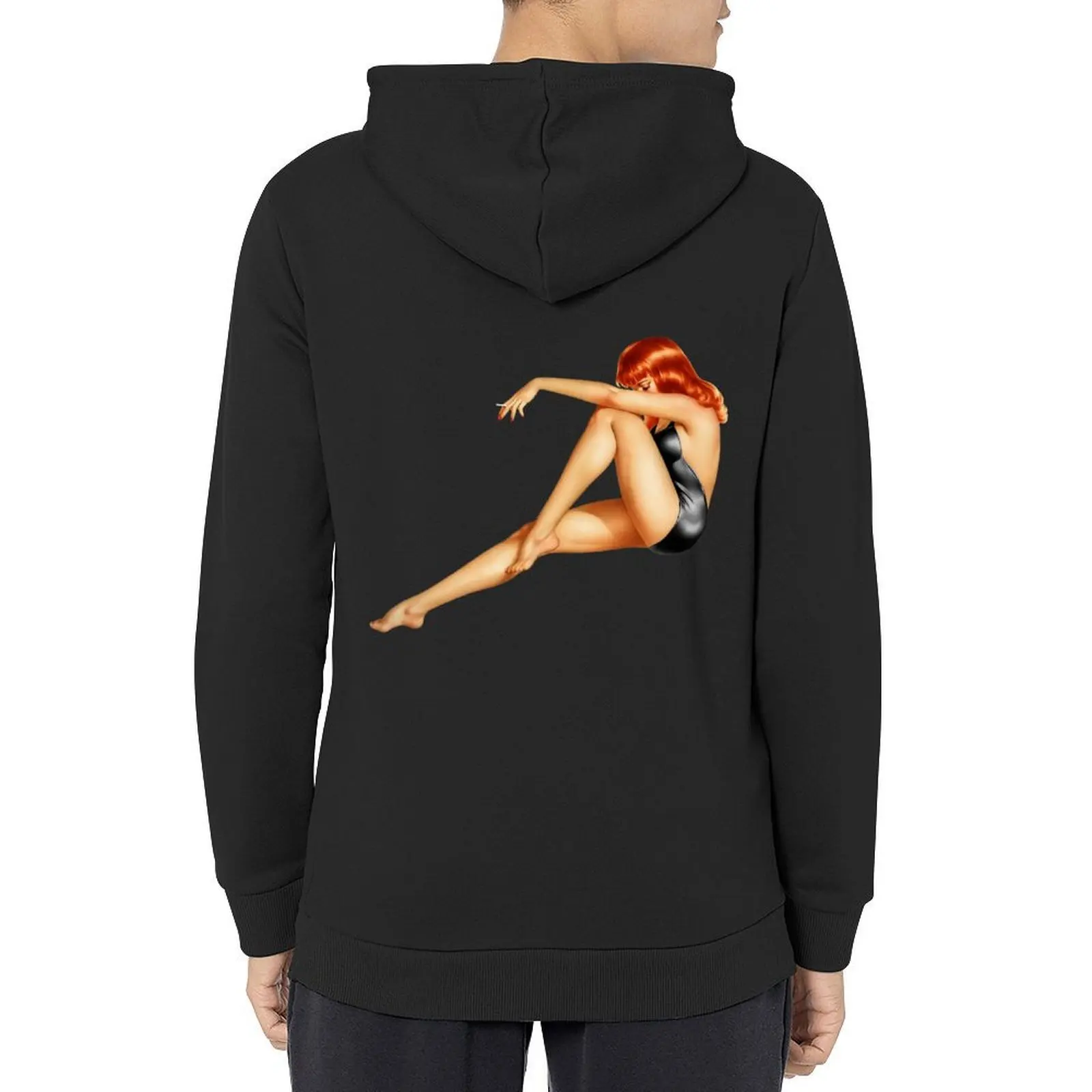 

The Pinup Girl by Alberto Vargas Pin-Up Girl Vintage Artwork Hoodie blouse men clothes hoodie for men