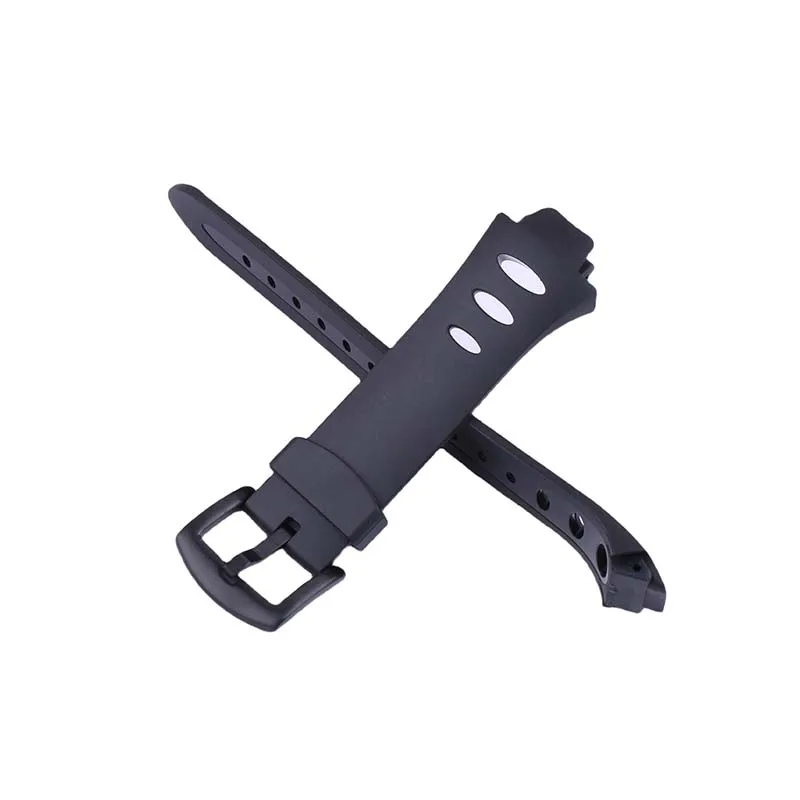 Men's Silicone watch strap accessories compatible for SUUNTO Observer X6HRM G6 women rubber Sport waterproof Wristband buckle