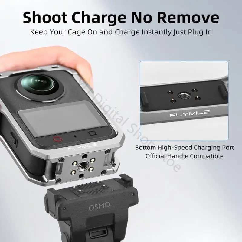 96BA Camera Cage with Horizontal and Vertical Mounting for 360 II Framing Changes