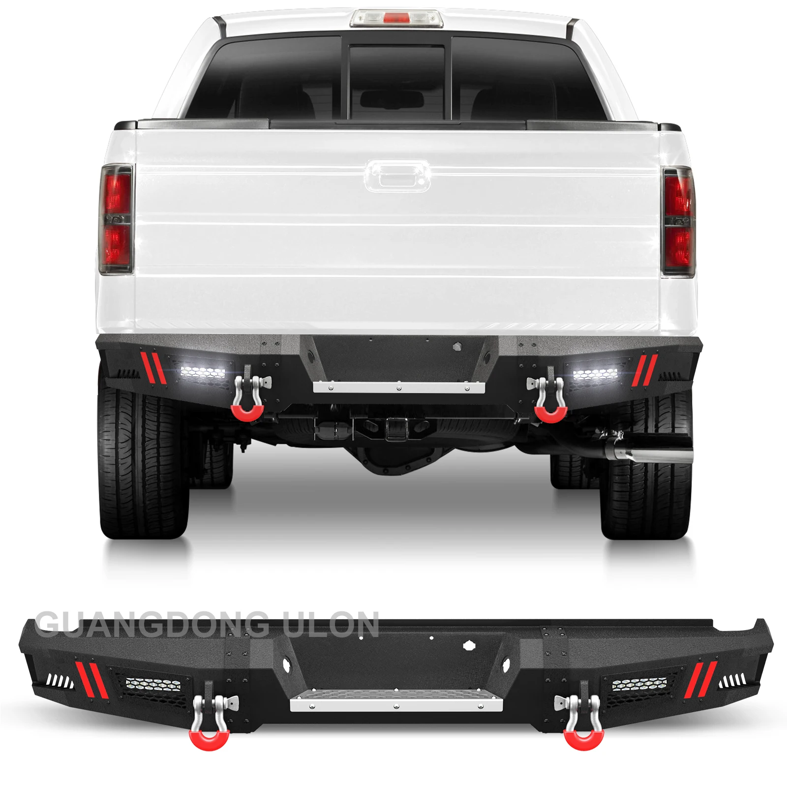 

Высококачественный оптовый стальной бампер для Ford F-150, полная ширина, ступенчатый бампер, автомобильные аксессуары, подходят для пикапа F150 2009-2014 гг.