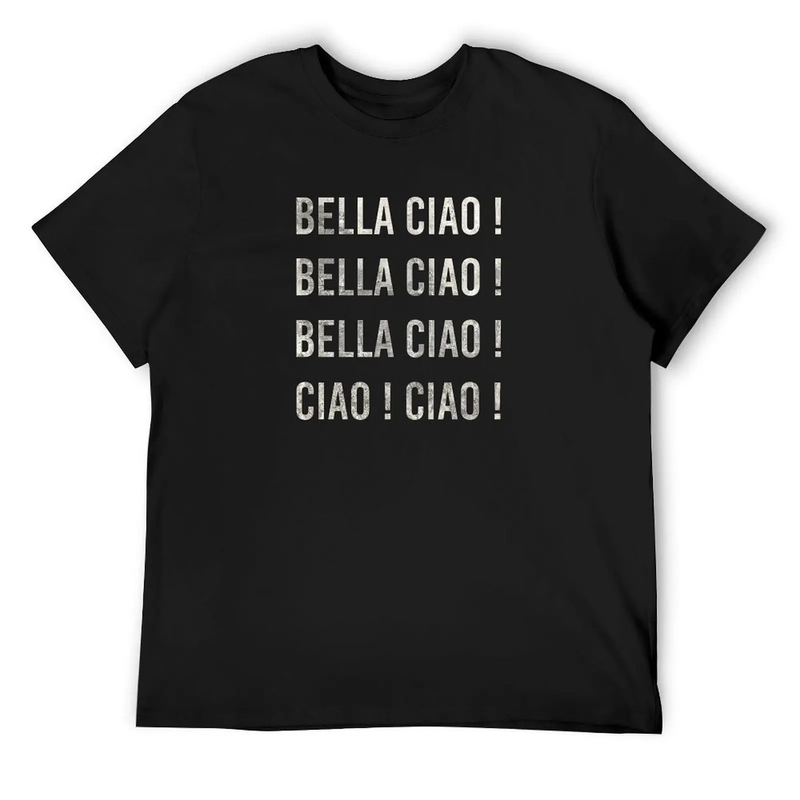 

bella ciao ciao T-Shirt heavyweights customs graphic t shirts Men's t-shirts